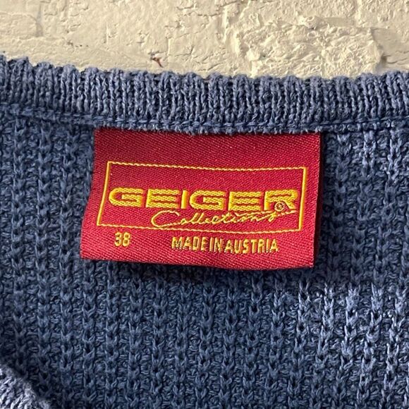 Vintage Geiger Collection Wool Blend Jacket - Made in Austria (Size 38) - Picture 6 of 12